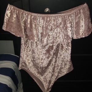 a off the shoulder bodysuit.